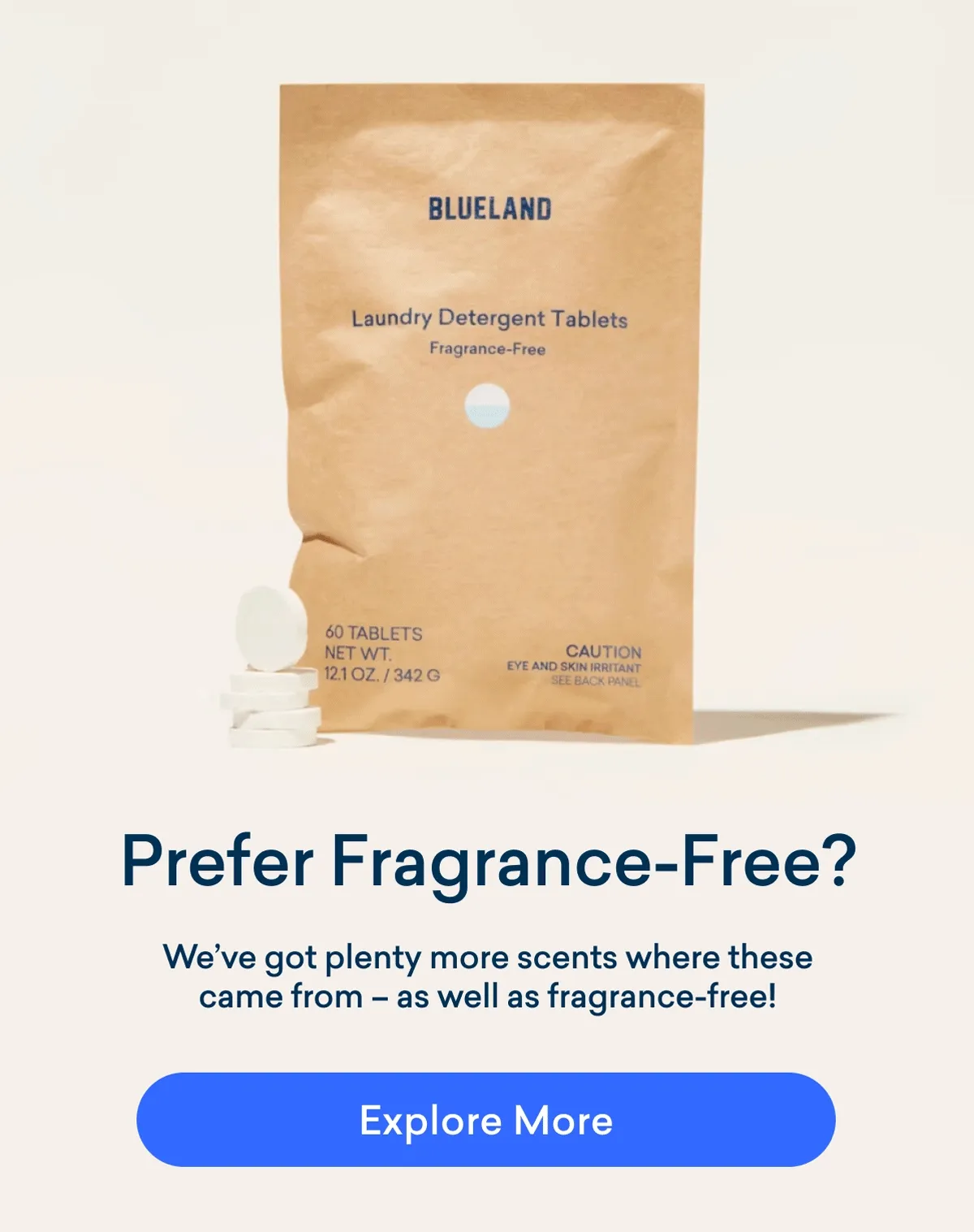 Check out our fragrance free scents!