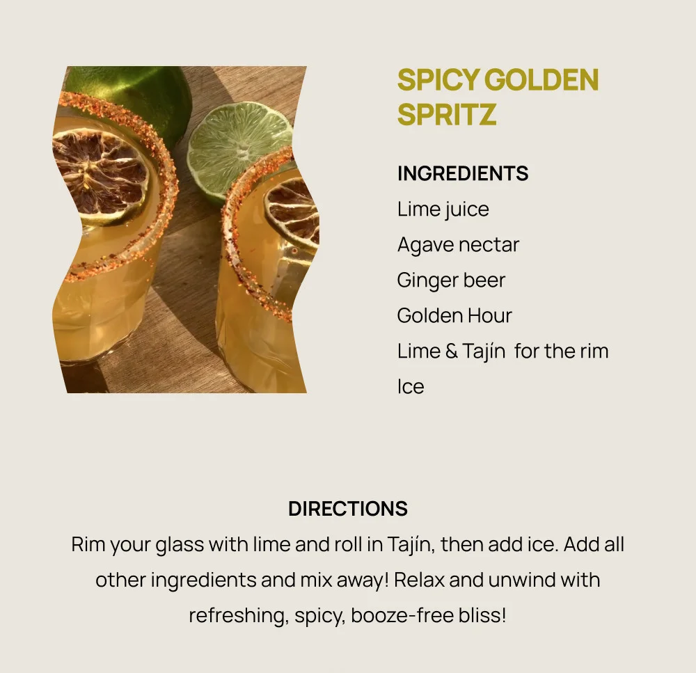 SPICY GOLDEN SPRITZ