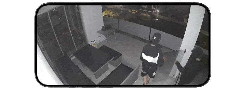 Break-in attempt. Submitted by Matt. Point of view image showing a burglar trying to enter a car at night.