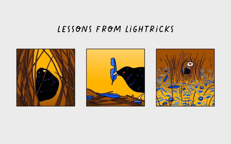 Lessons from Lightricks