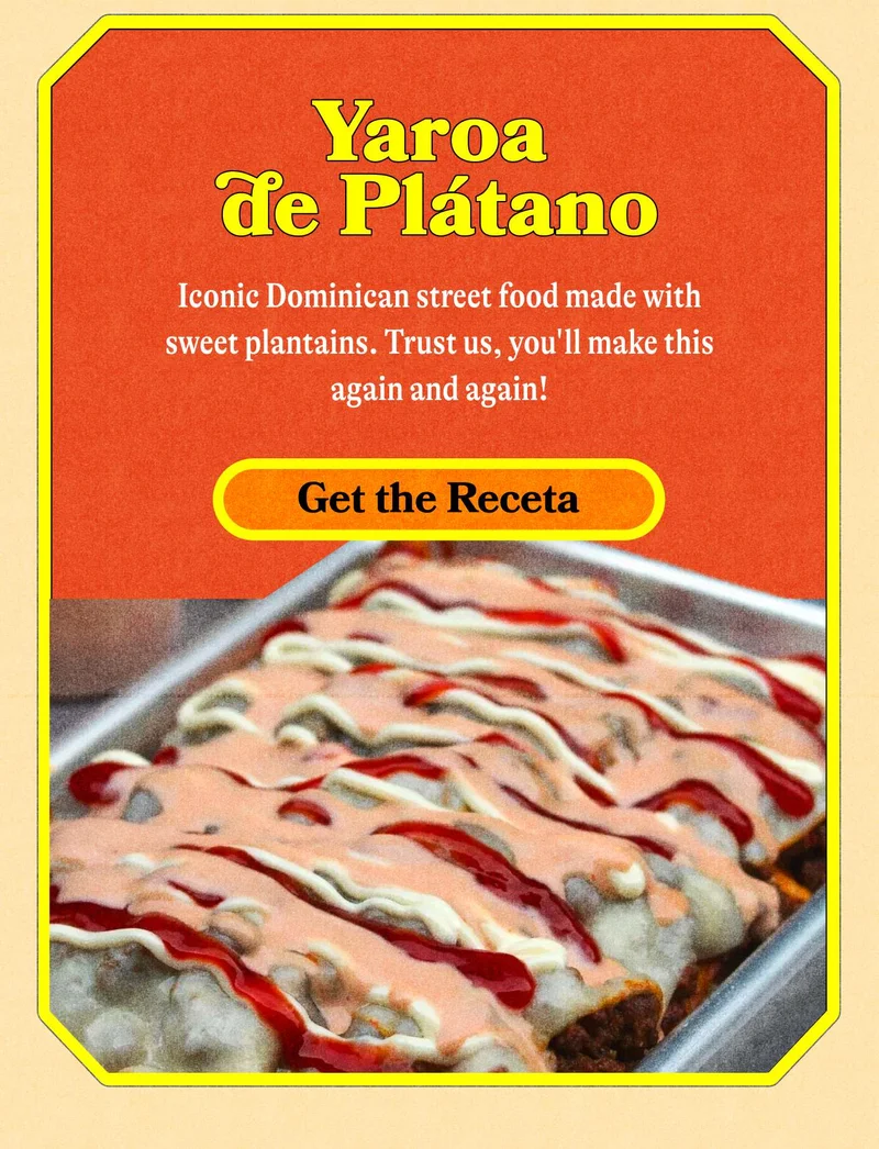 Yaroa de Plátano Iconic Dominican street food made with sweet plantains. Trust us, you'll make this again and again! GET THE RECETA