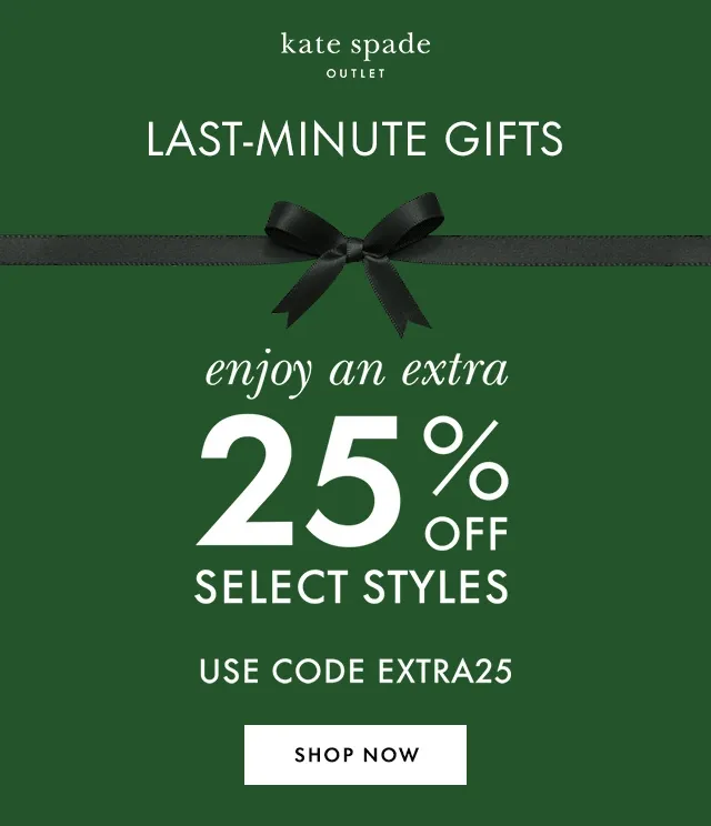 LAST-MINUTE GIFTS