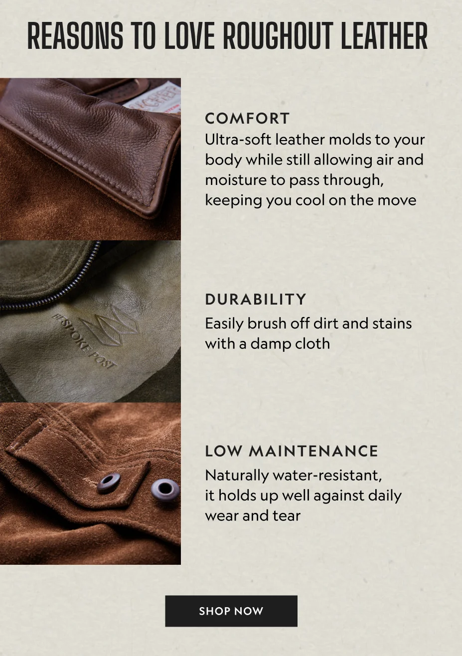 The Roughout Leather Rancher Jacket
