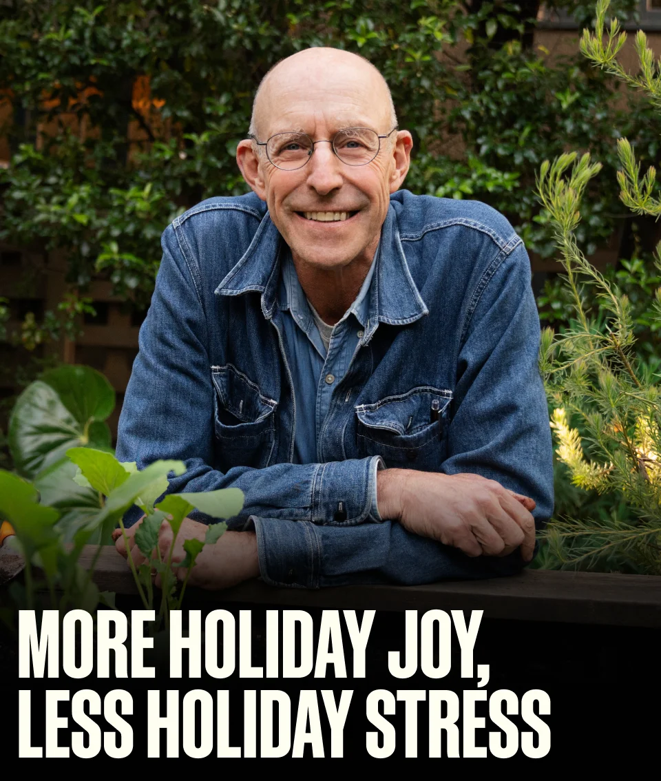 More holiday joy, less holiday stress