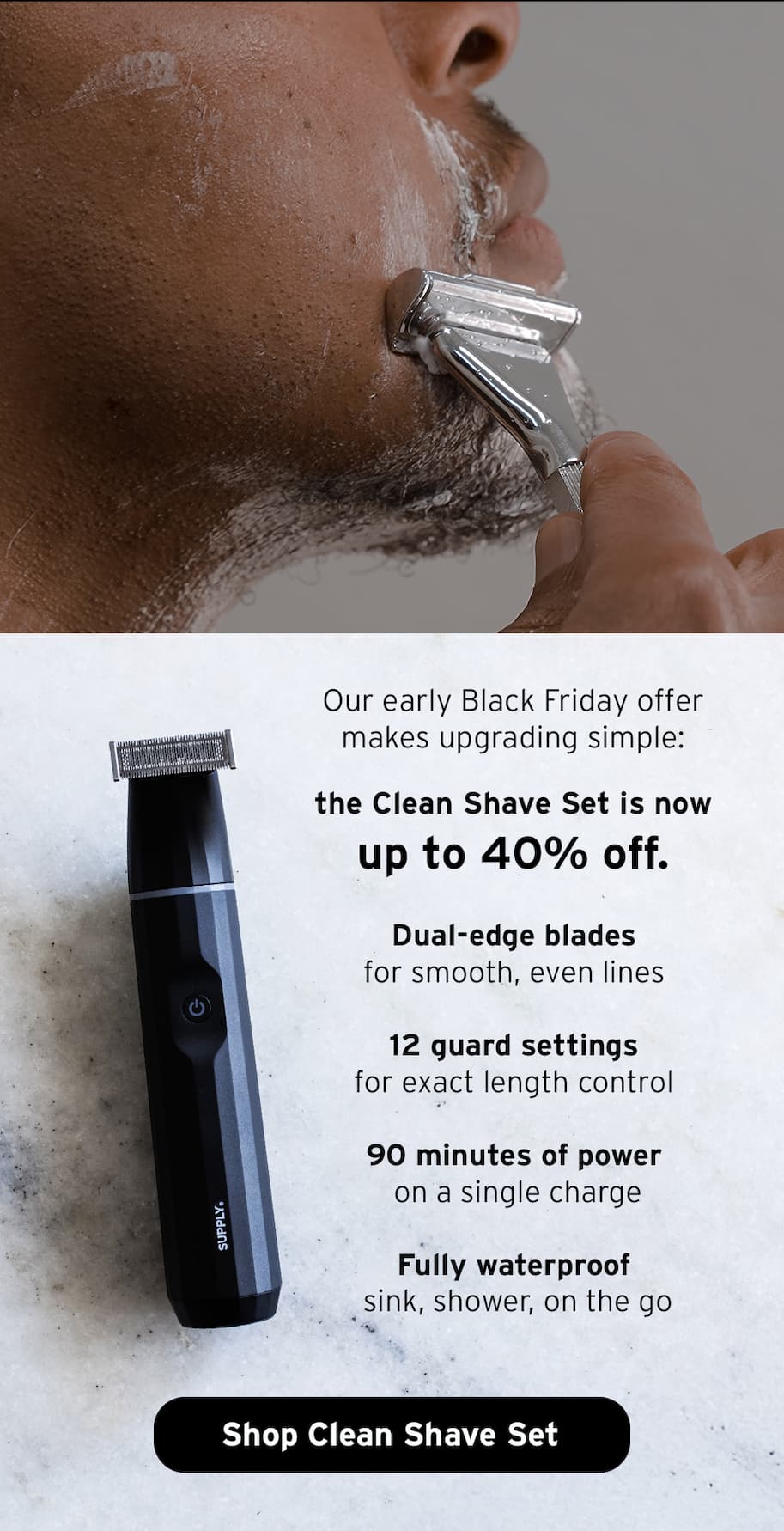 Shop Clean Shave Set