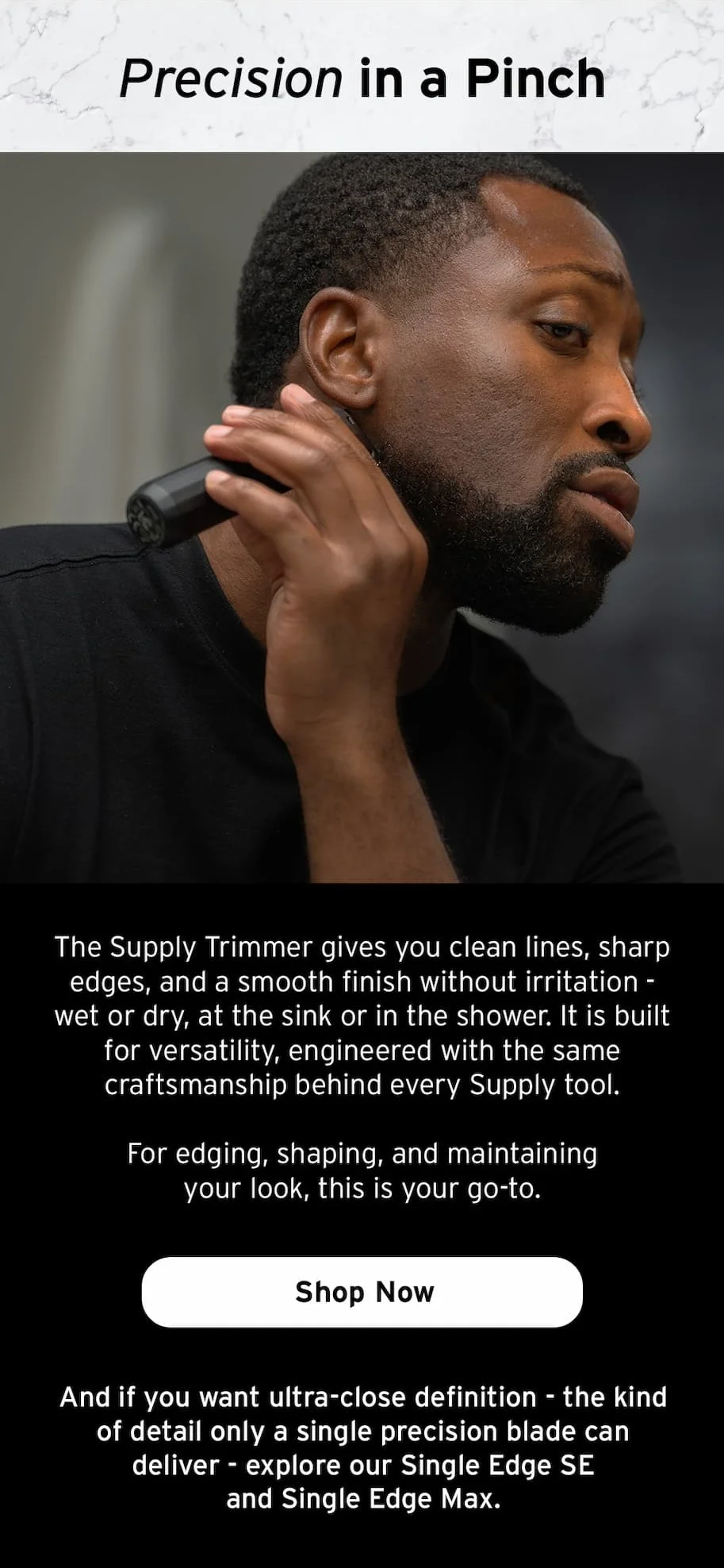 Precision in a pinch
