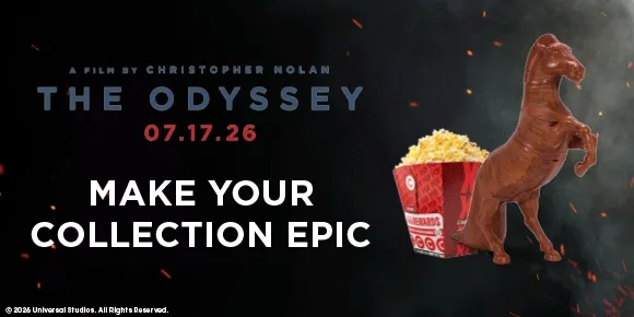 A FILM BY CHRISTOPHER NOLAN | THE ODYSSEY | 07.17.26 | MAKE YOUR COLLECTION EPIC