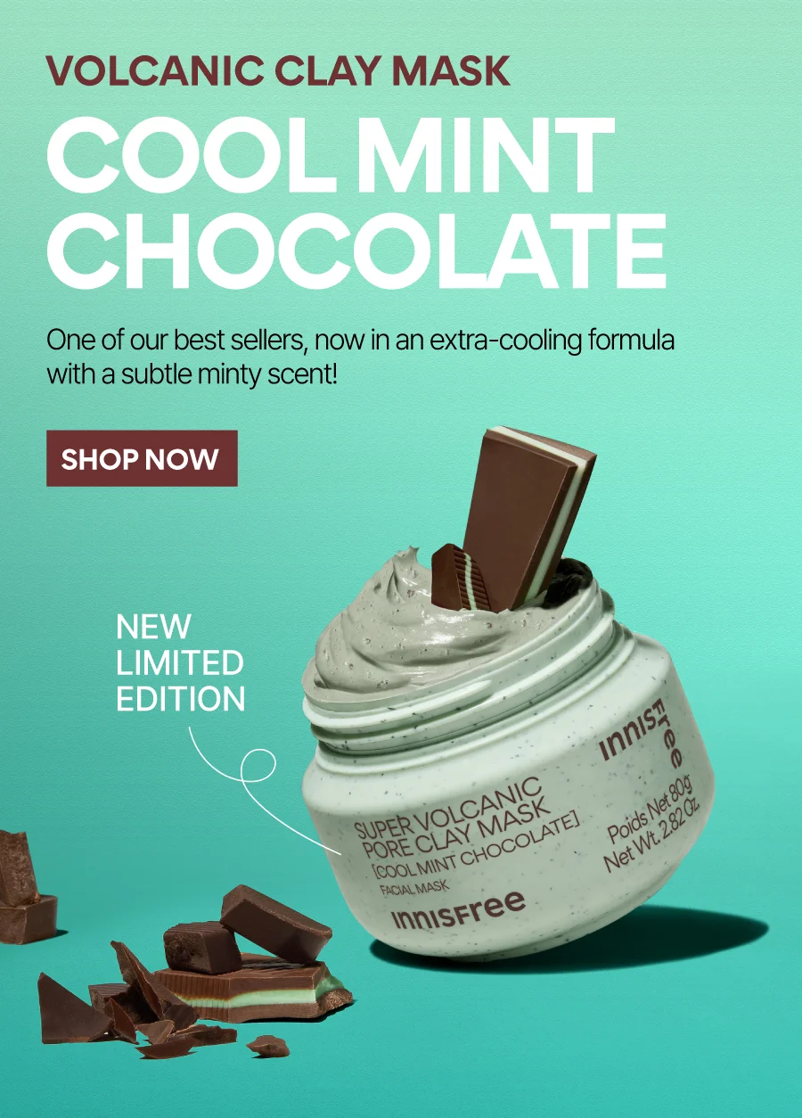VOLCANIC CLAY MASK COOL MINT CHOCOLATE