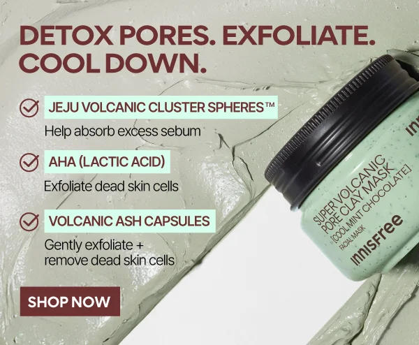 VOLCANIC CLAY MASK COOL MINT CHOCOLATE