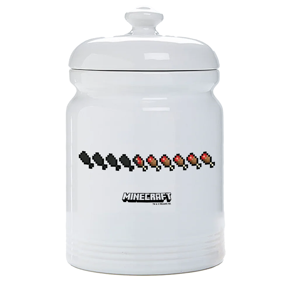 Image of Minecraft Hunger Bar Treat Jar