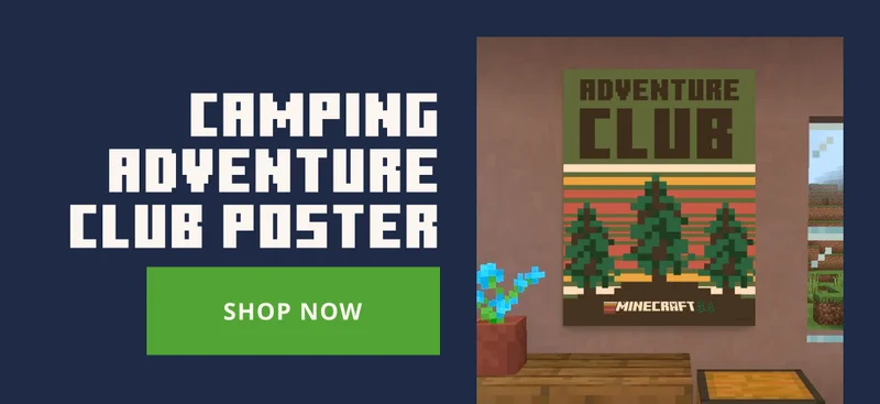 Camping Adventure Club Poster