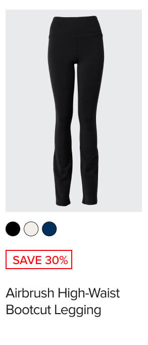 AIRBRUSH HIGH-WAIST BOOTCUT LEGGING