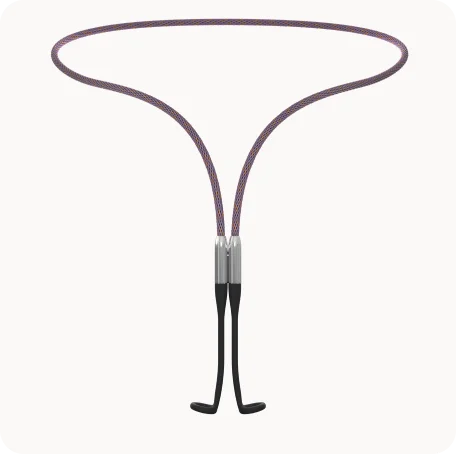 Loop Link in speckled lilac