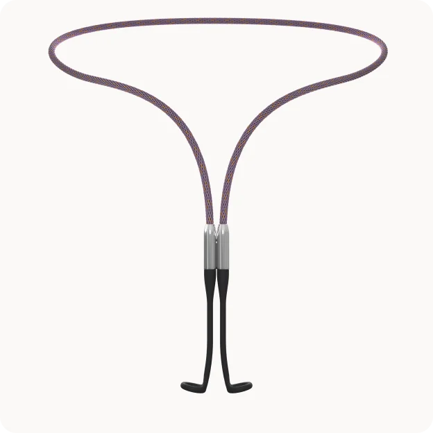 Loop Link in speckled lilac