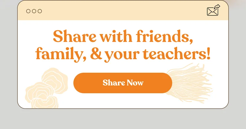 Share with friends, family, & your teachers! | Share Now