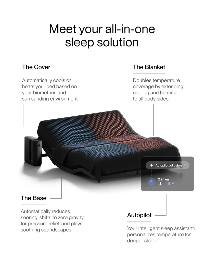 Meet your all-in-one sleep solution
