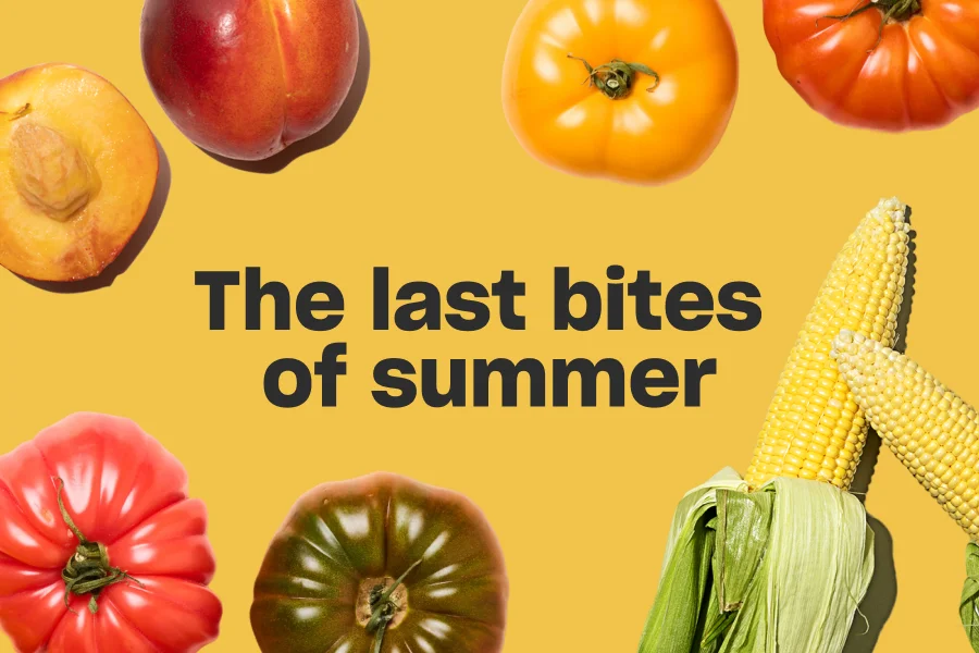 The last bites of summer