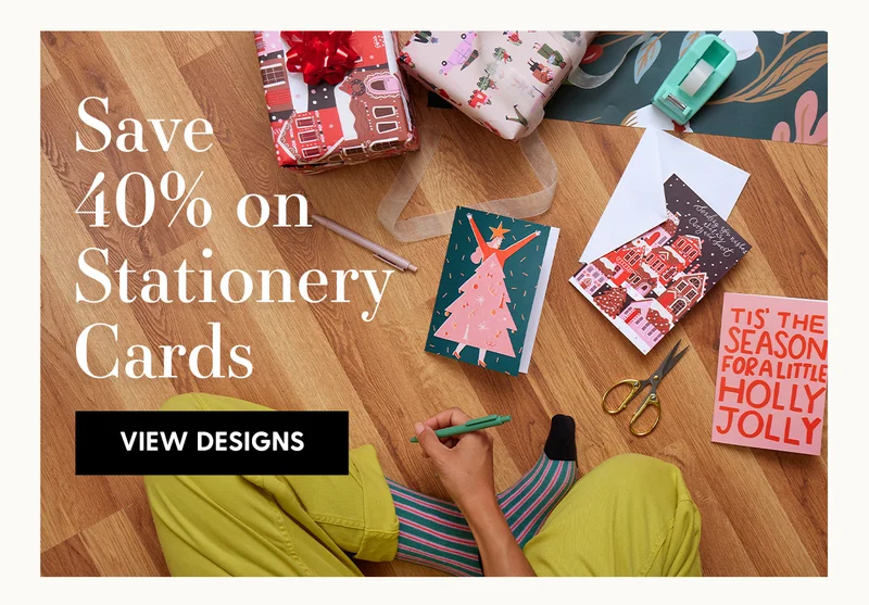 Save 40% on Stationery Cards | View Designs