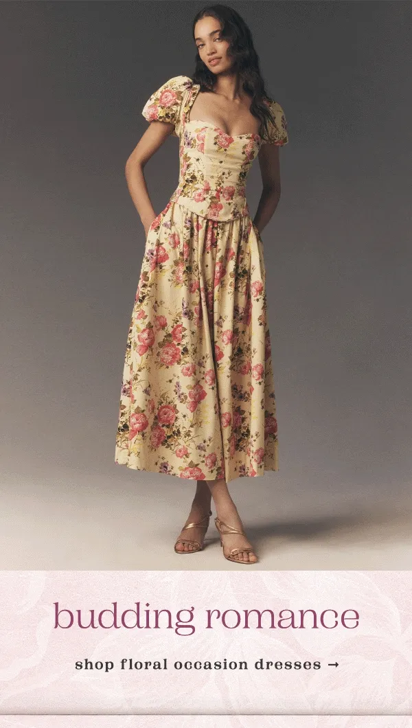 Shop floral occasion dresses