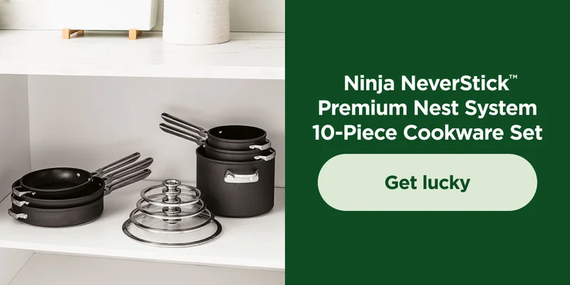 Ninja NeverStick™ Premium Nest System 10-piece cookware set