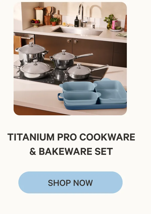 Titanium Pro Cookware & Bakeware Set