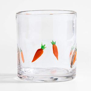 Carrot Icon 14-oz. Double Old-Fashioned Glass