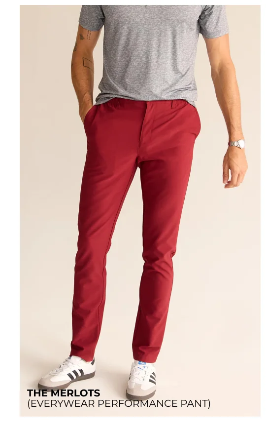 Everywear Performance Pant: The Merlots