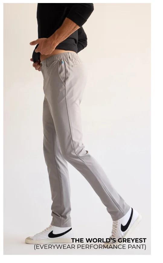 Everywear Performance Pant: The World's Greyest