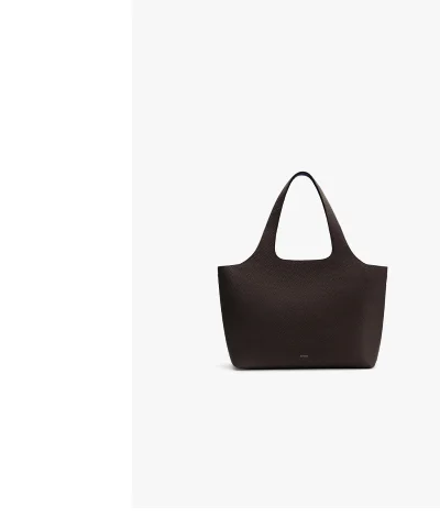 System Zipper Tote 16-Inch Mocha