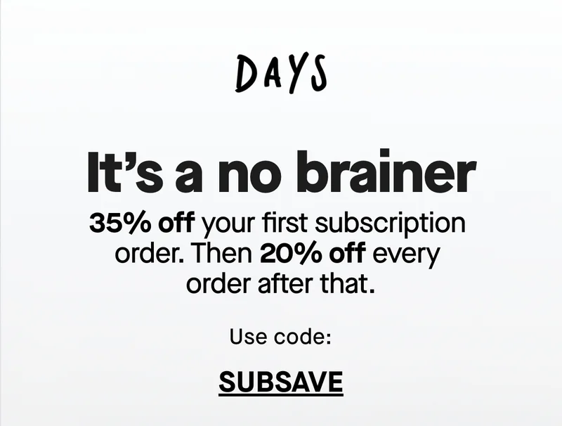It's a no brainer. Use code: SUBSAVE
