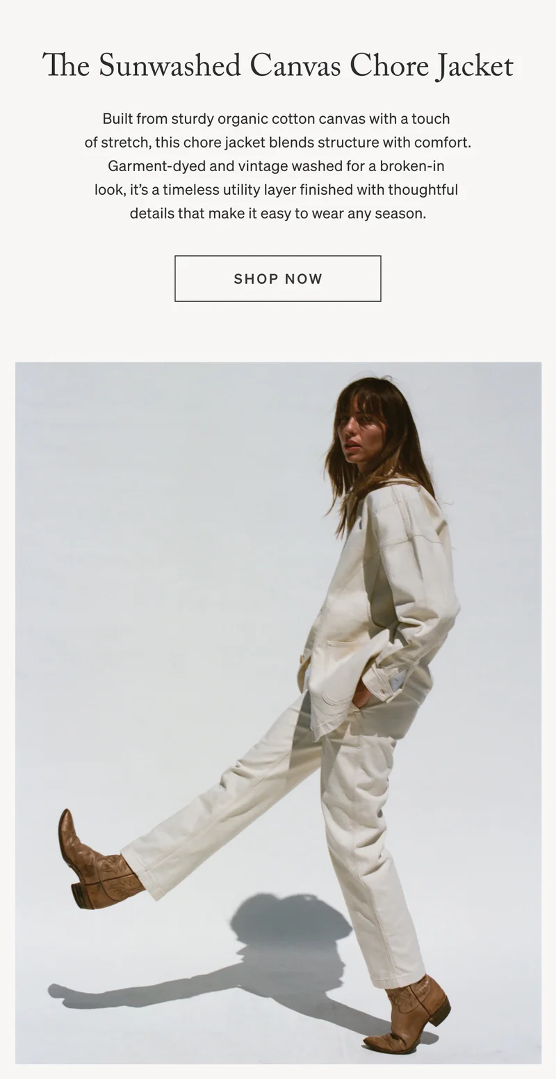 Sunwashed Canvas Chore Jacket
