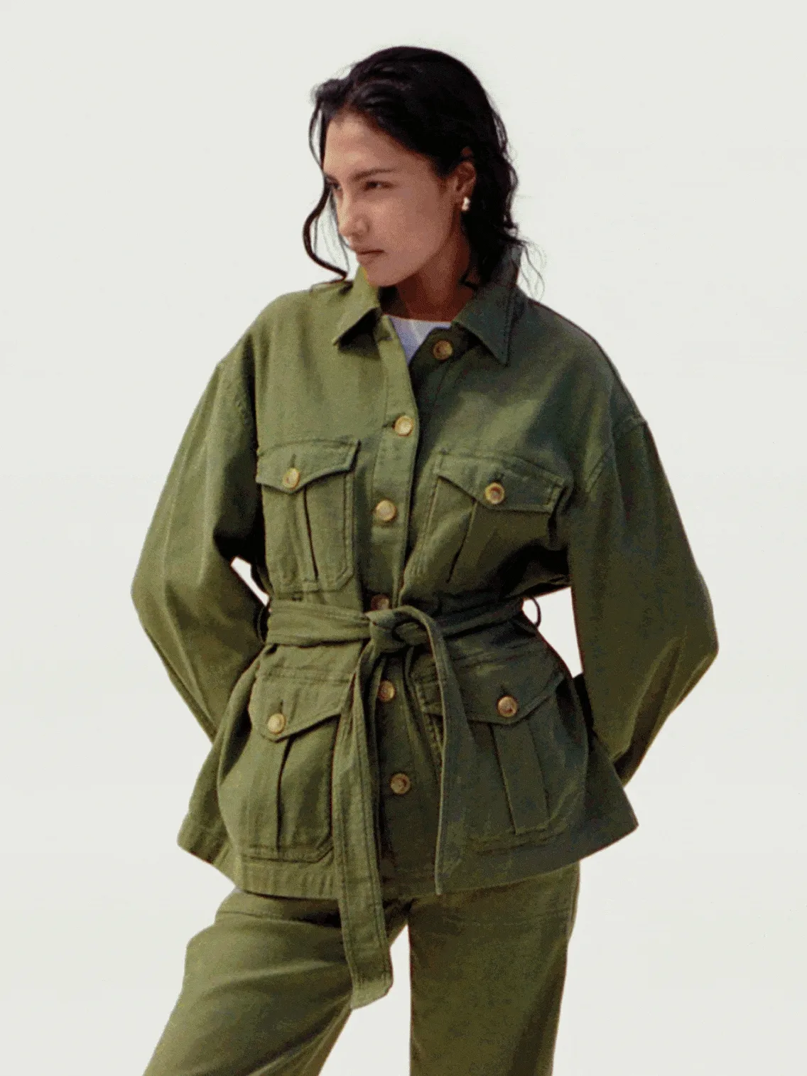 Soft Stretch Safari Jacket