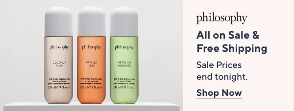 philosophy sale