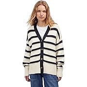 Josie Stripe Clean Cotton Cardigan