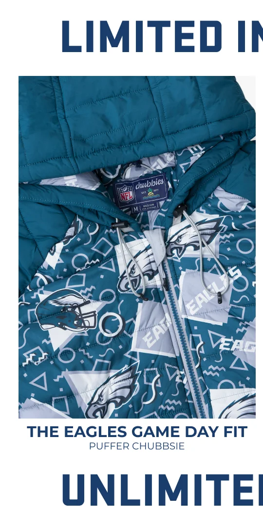 NFL Puffer Chubbsie: The Eagles Game Day Fit