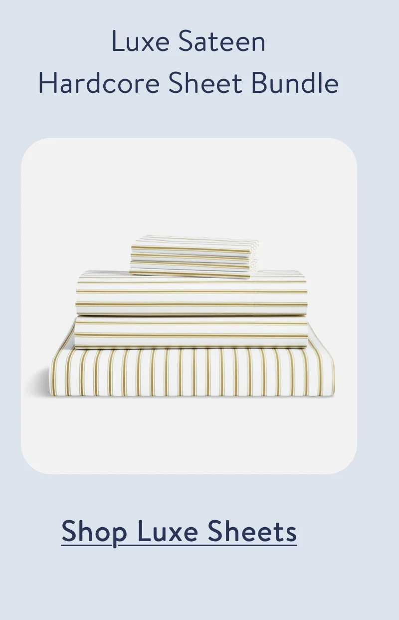 Luxe Sateen Sheets
