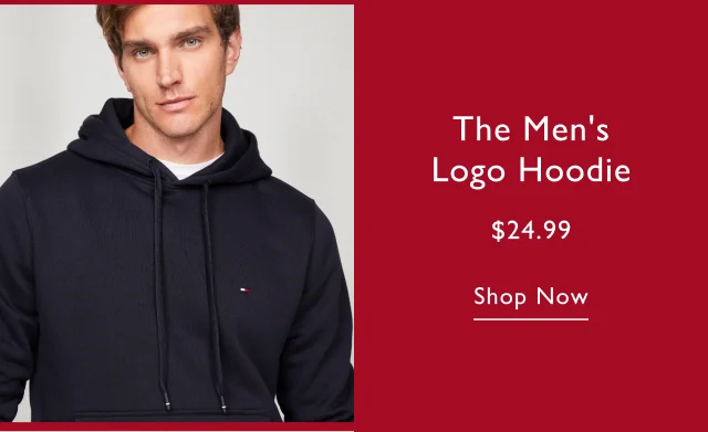 Mens logo hoodie