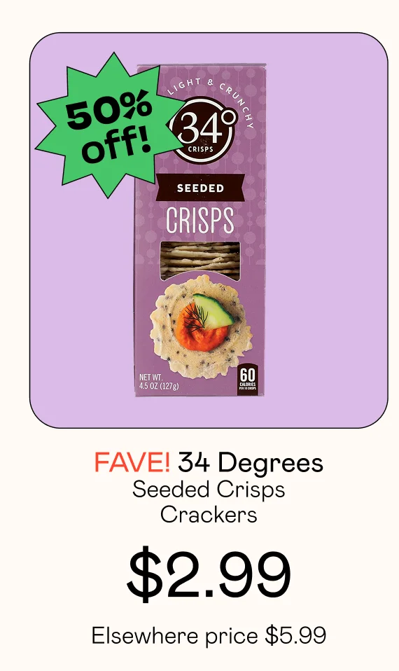 Seeded Crisps Crackers