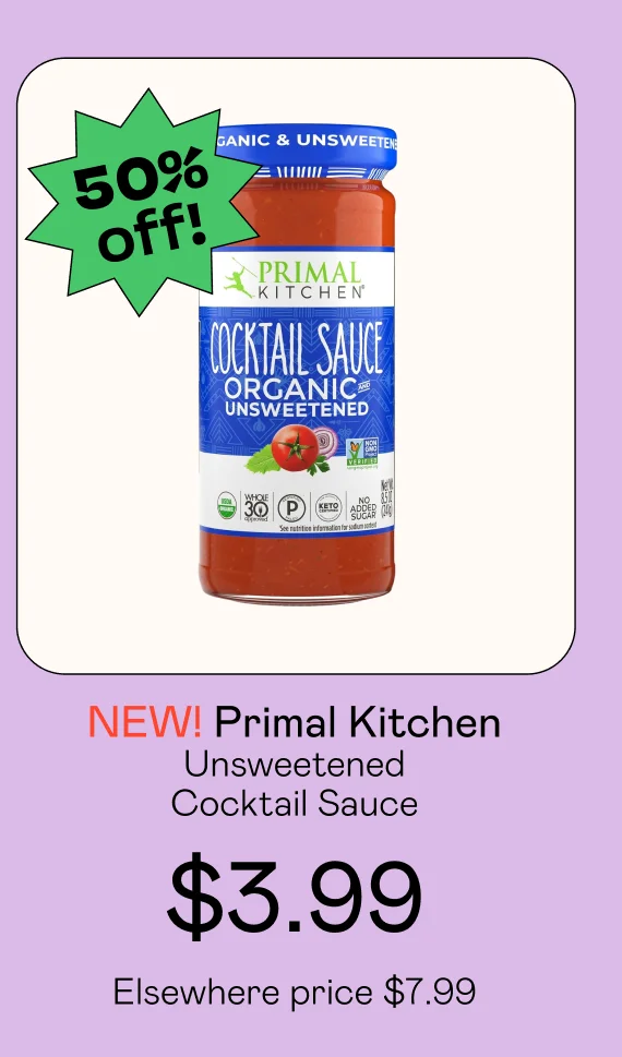 Unsweetened Cocktail Sauce