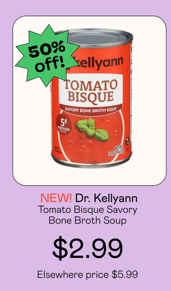 Tomato Bisque Savory Bone Broth Soup