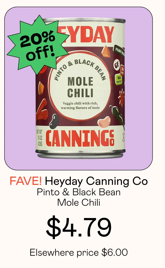 Pinto & Black Bean Mole Chili