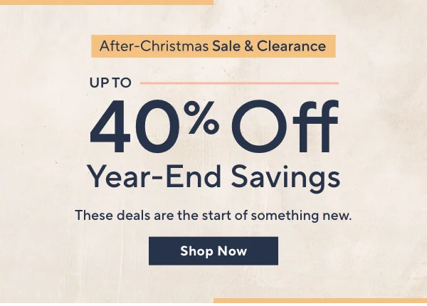 after-christmas sale and clearance