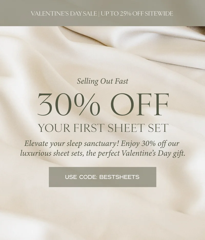 Use Code: BESTSHEETS
