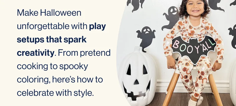 Make Halloween unforgettable with play setups that spark creativity. From pretend cooking to spooky coloring, here’s how to celebrate with style.