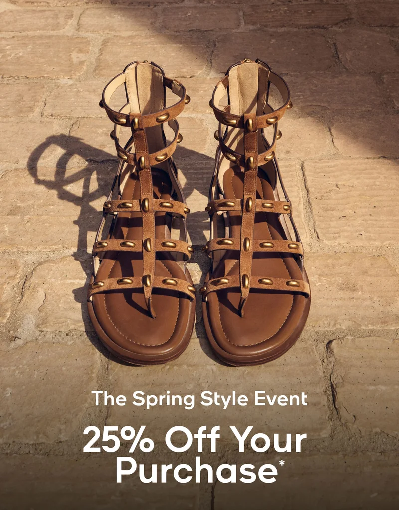 The Spring Style Event 25% Off Your Purchase*