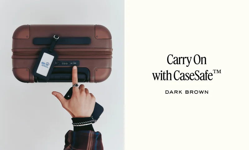 Carry On With CaseSafe™ Dark Brown