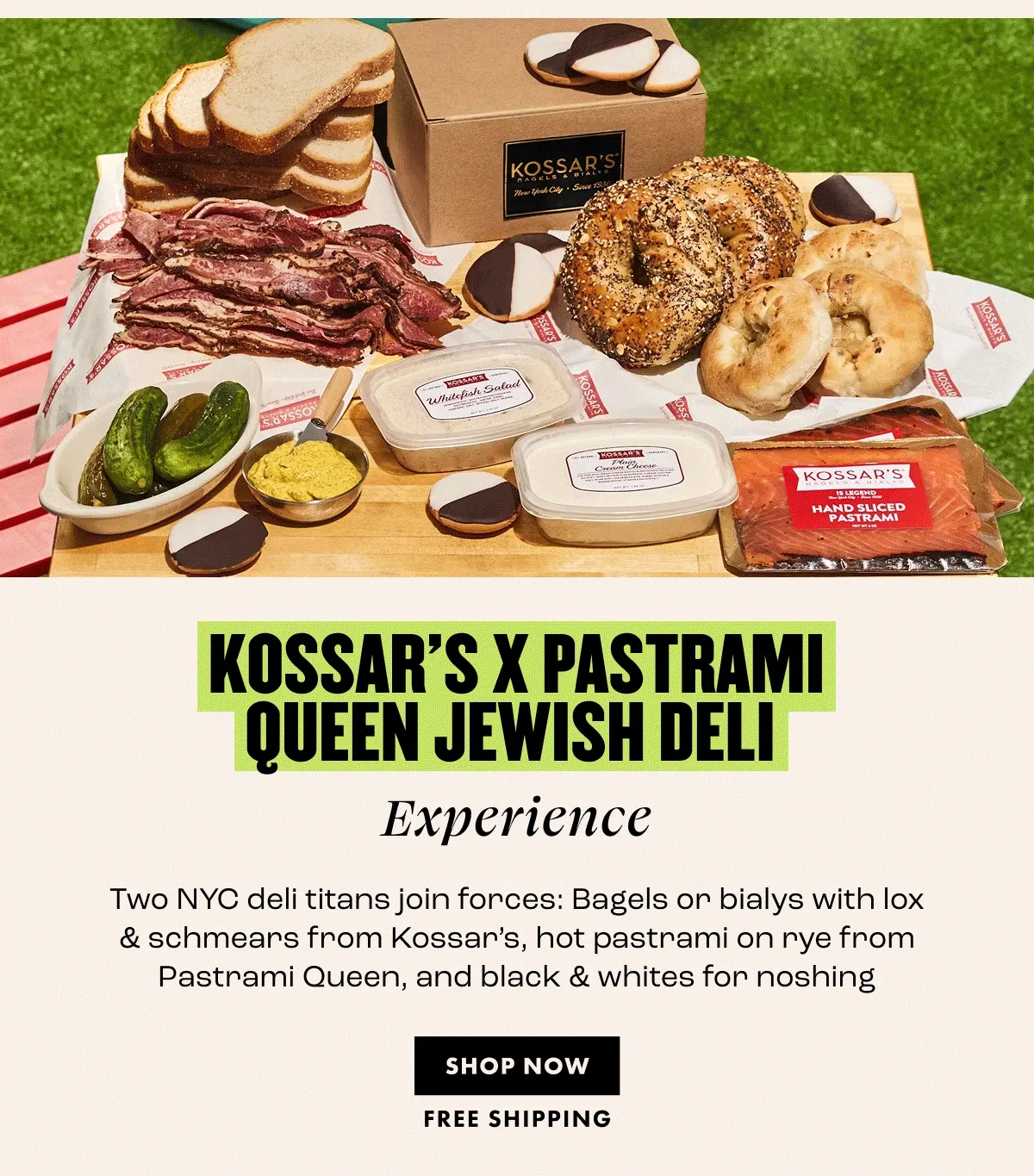 Kossar's x Pastrami Queen Jewish Deli