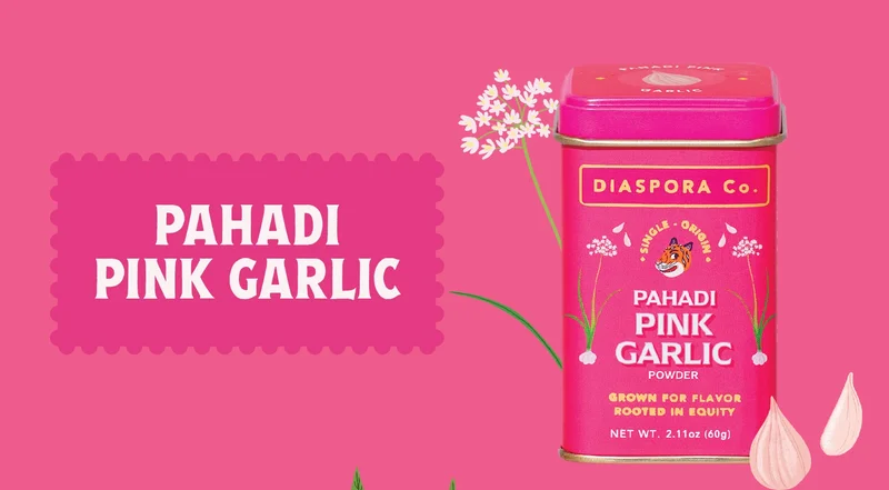 Pahadi Pink Garlic