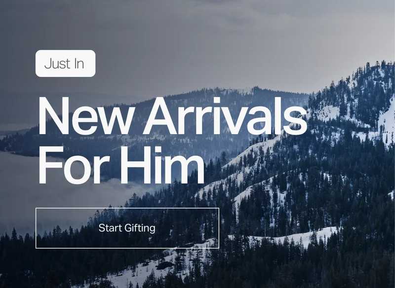 New Arrivals For Him