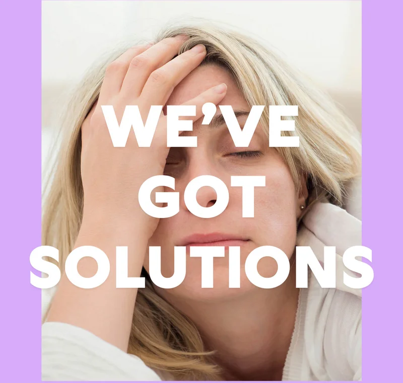 We've got solutions